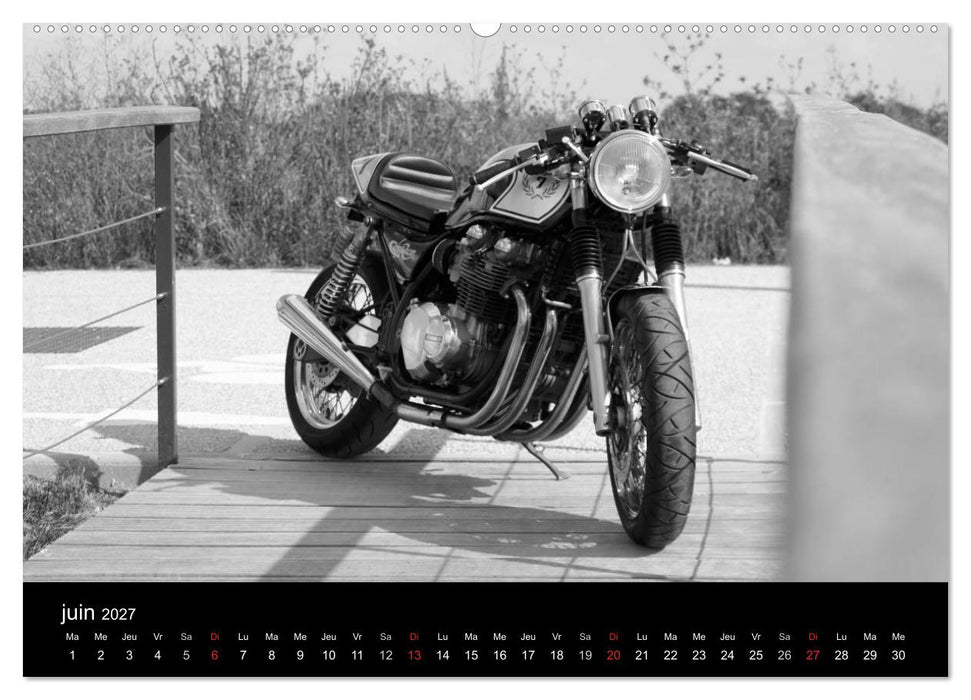 Une moto de caractère (CALVENDO Calendrier supérieur 2027)