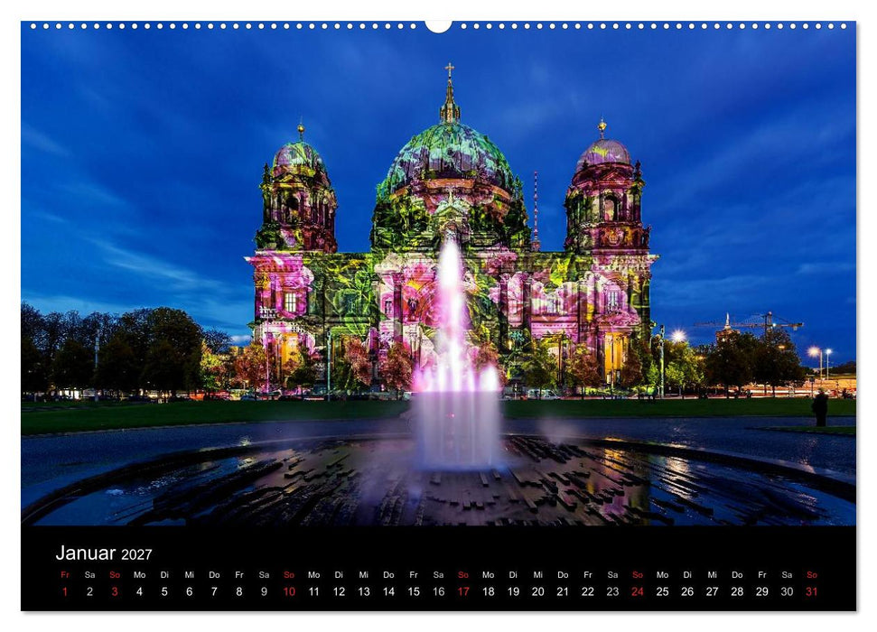 Colours of Berlin (CALVENDO Wandkalender 2027)