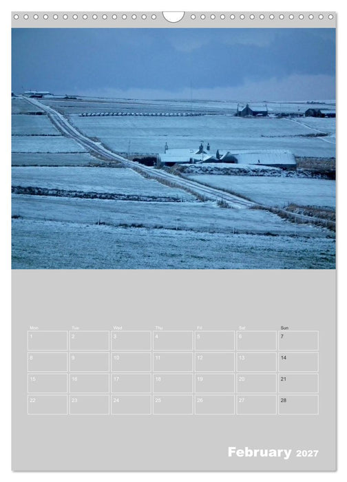 Orkney: A land with a view (CALVENDO Monthly Calendar 2027)
