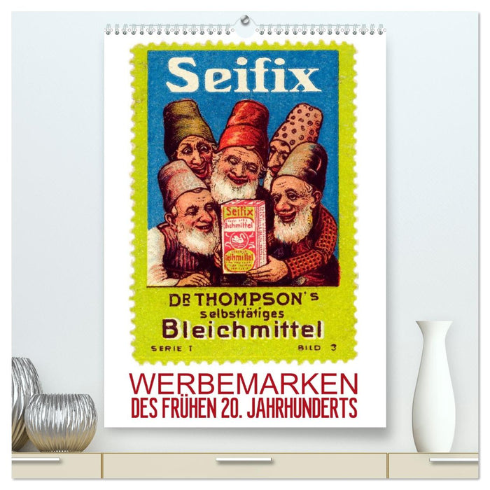Werbemarken des frühen 20. Jahrhunderts (CALVENDO Premium Wandkalender 2027)