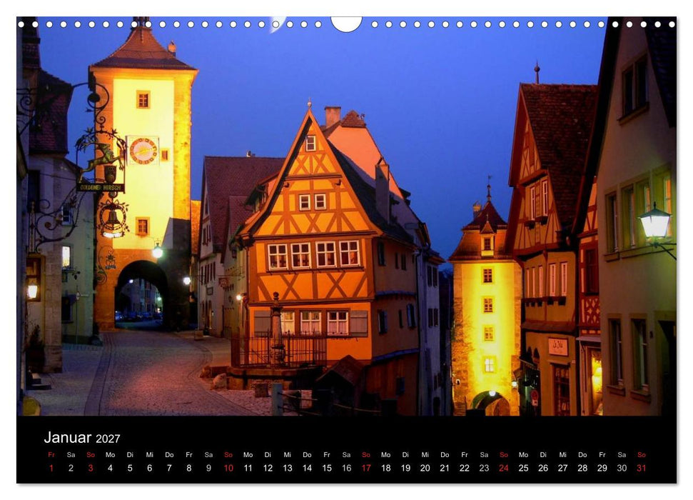 Traumziele in Europa (CALVENDO Wandkalender 2027)