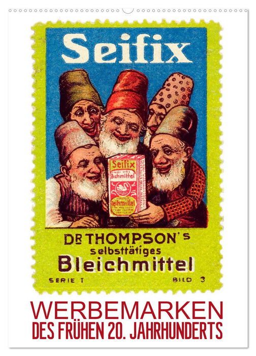 Werbemarken des frühen 20. Jahrhunderts (CALVENDO Wandkalender 2027)
