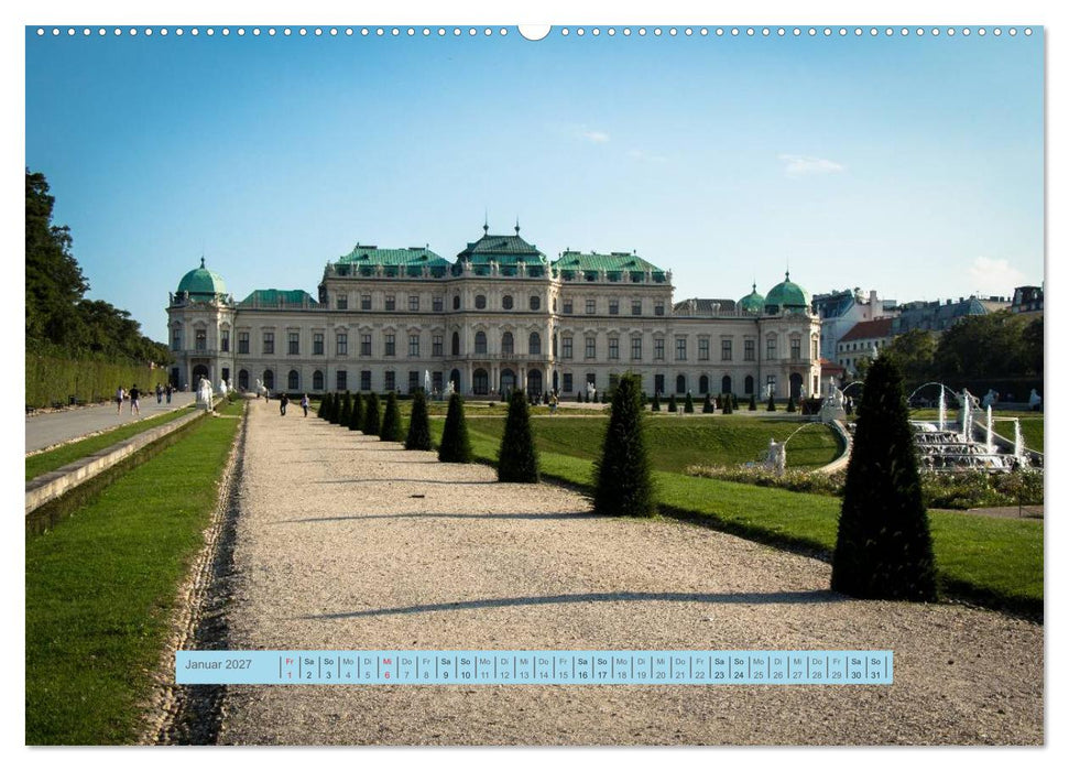 Städtereise Wien (CALVENDO Wandkalender 2027)