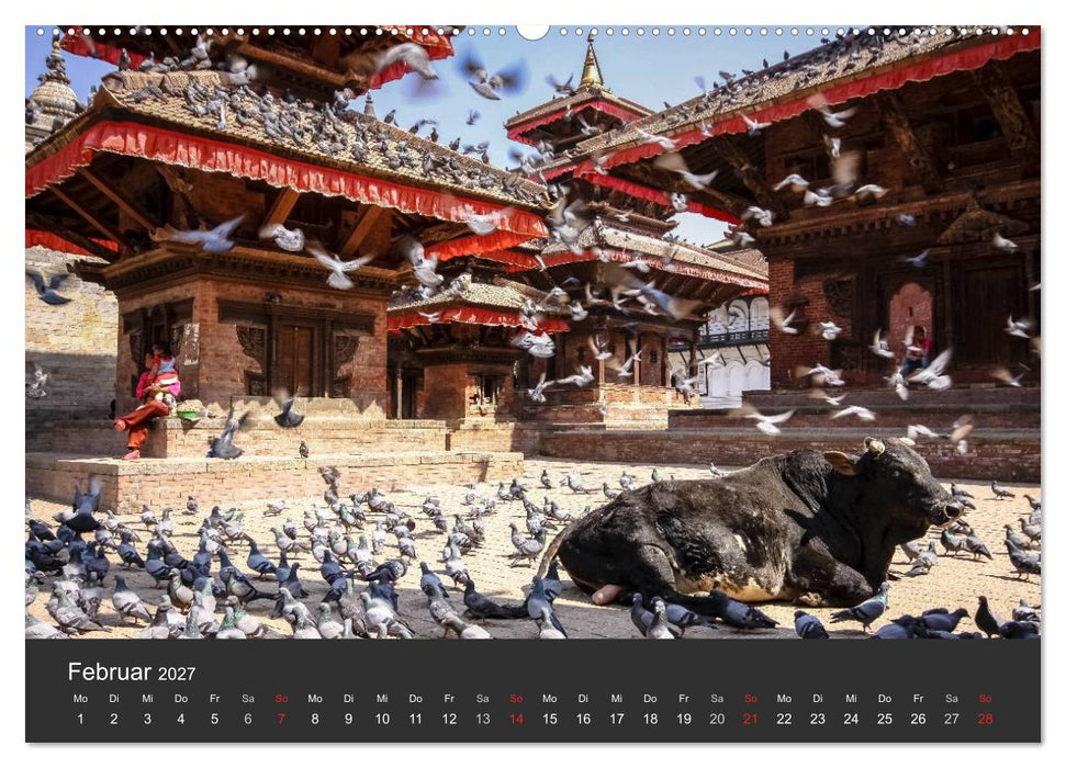 Nepal 2027 - Dem Himmel so nah (CALVENDO Wandkalender 2027)