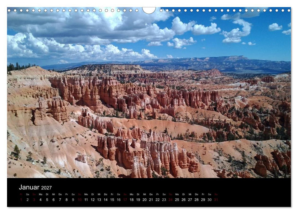 Amerika - Der wild gebliebene Westen (CALVENDO Wandkalender 2027)