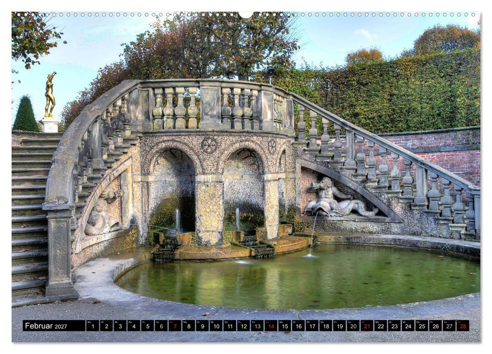 Die Gärten in Herrenhausen (CALVENDO Wandkalender 2027)