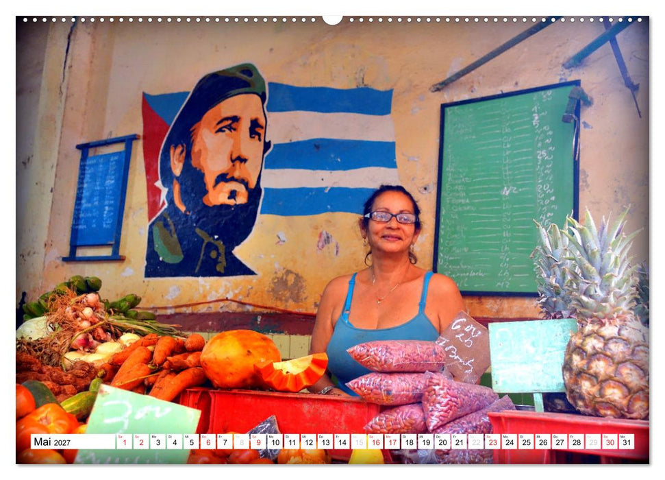 VIVA FIDEL 2027 (CALVENDO Wandkalender 2027)
