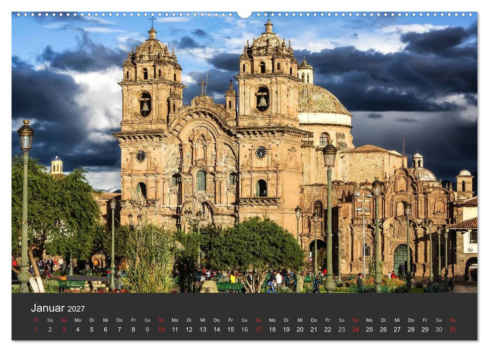 Peru 2027 Im Land des Kondors (CALVENDO Wandkalender 2027)