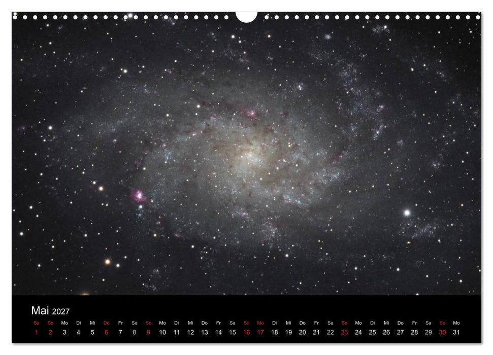 Universum - Eine Reise zu den Sternen (CALVENDO Wandkalender 2027)