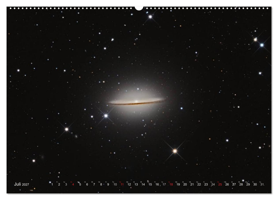 Faszination Galaxien Formenvielfalt der Welteninseln (CALVENDO Premium Wandkalender 2027)