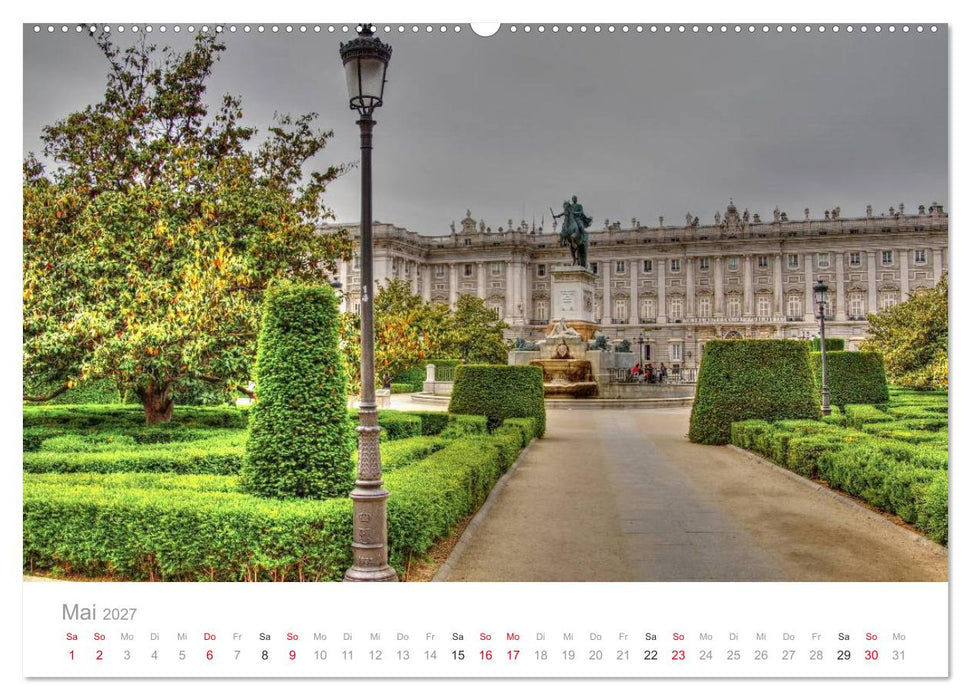 Madrid eine Stadt zum Verlieben (CALVENDO Wandkalender 2027)