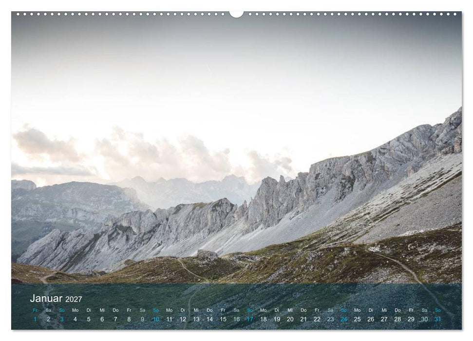 die dolomiten (CALVENDO Wandkalender 2027)