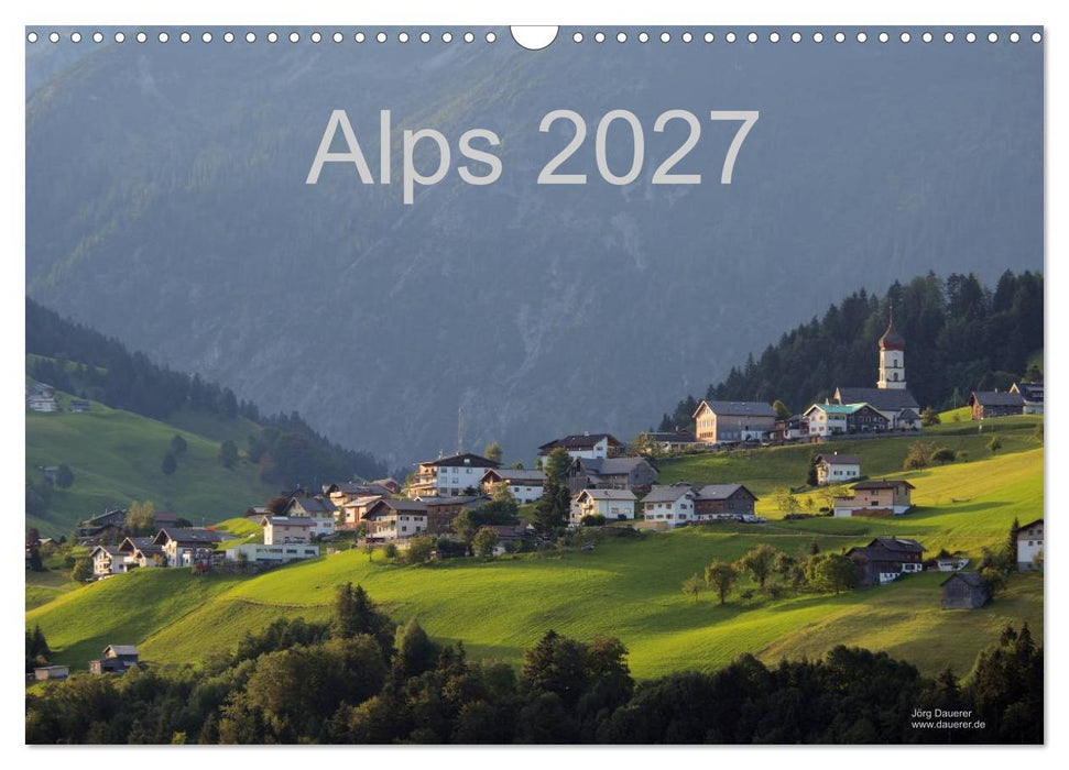 Alps 2027 (CALVENDO Monthly Calendar 2027)