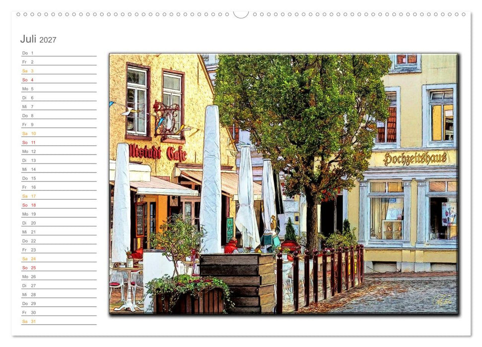 Jever - die Nordsee ganz nah (CALVENDO Premium Wandkalender 2027)