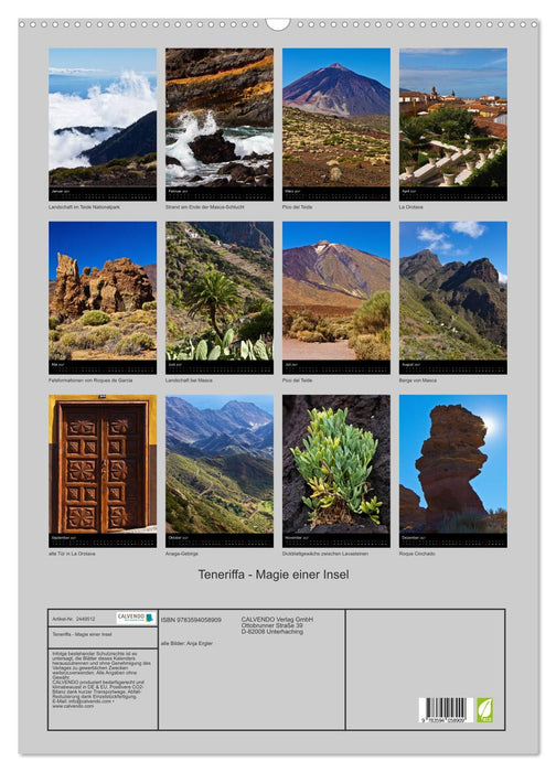 Teneriffa - Magie einer Insel (CALVENDO Wandkalender 2027)