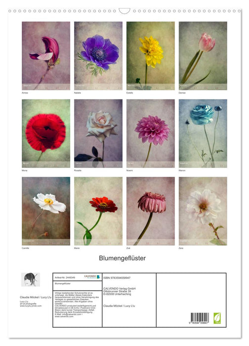 Blumengeflüster (CALVENDO Wandkalender 2027)