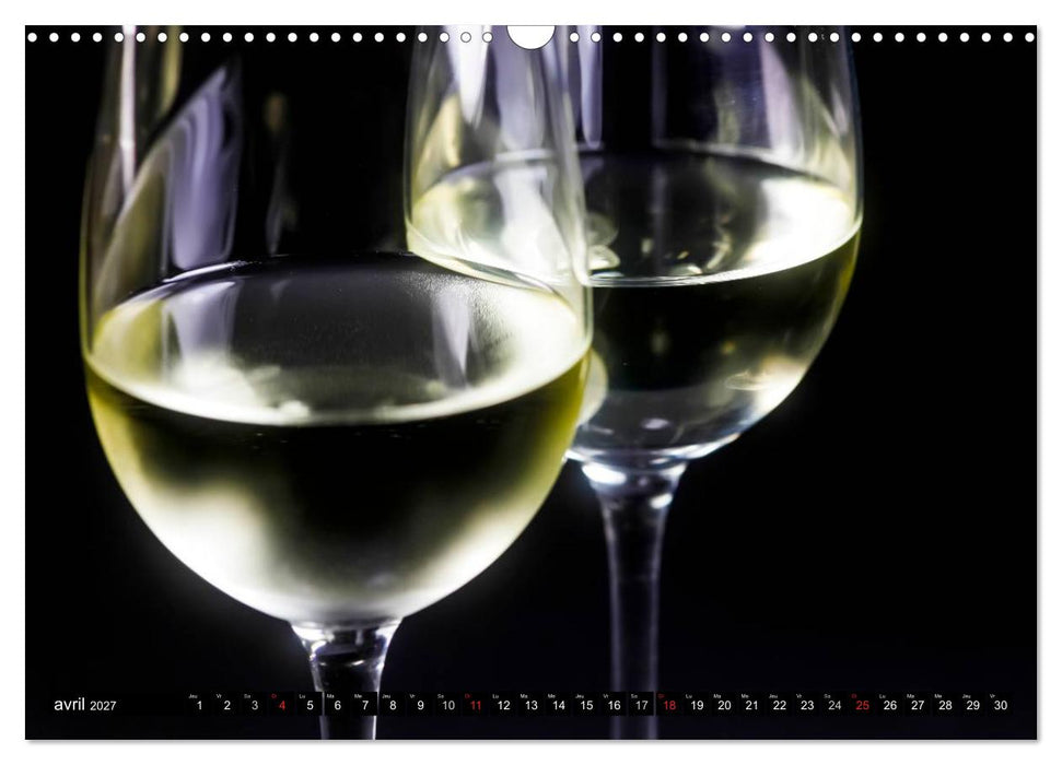 LE VIN (CALVENDO Calendrier mensuel 2027)