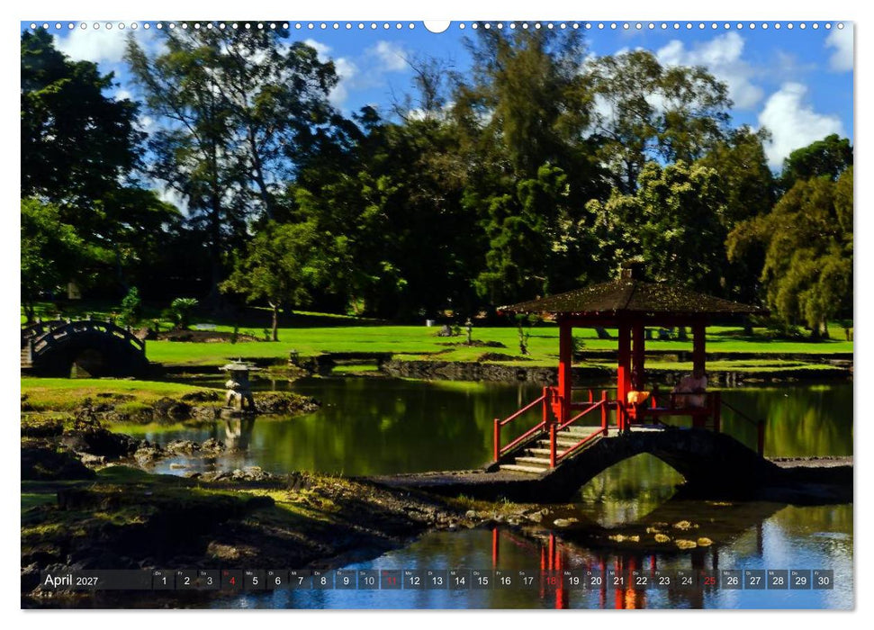 Hawaii - Inseln am anderen Ende der Welt (CALVENDO Premium Wandkalender 2027)