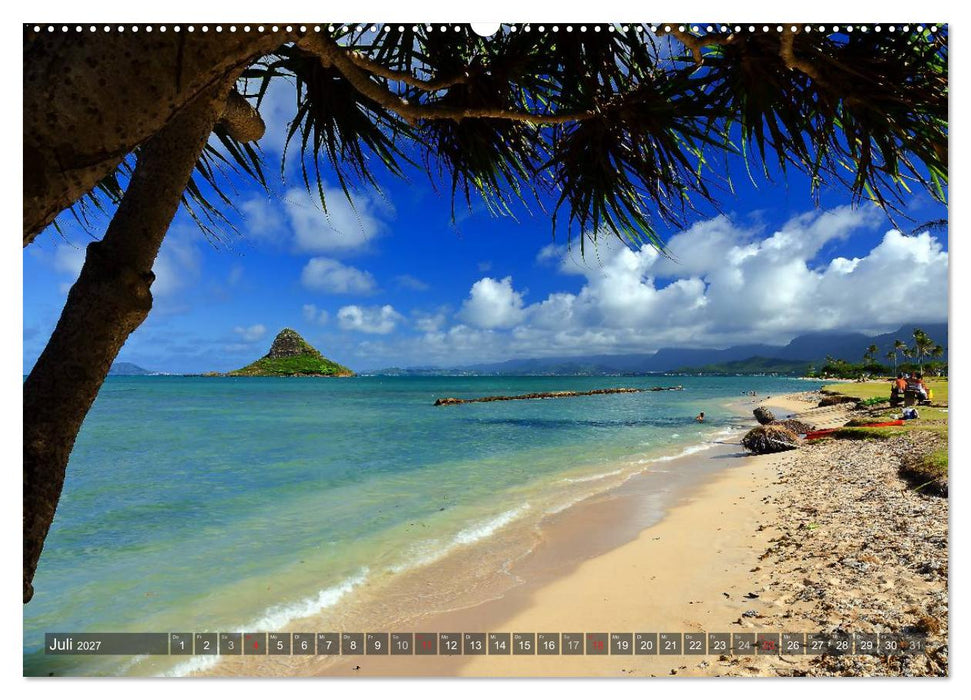 Hawaii - Inseln am anderen Ende der Welt (CALVENDO Premium Wandkalender 2027)
