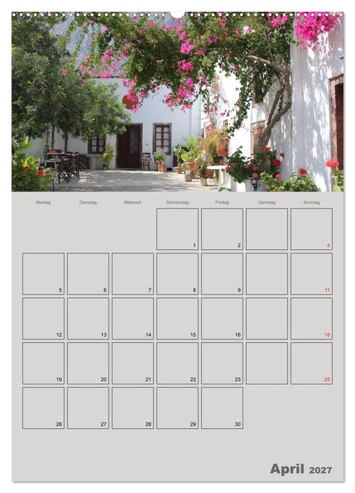 Kykladen, Perlen der Ägäis (CALVENDO Wandkalender 2027)