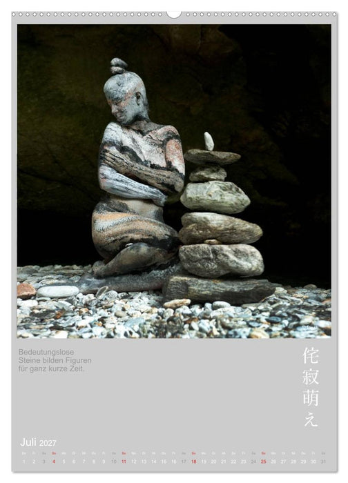 wabi sabi moe - hinreißend vergammelt erotisch - Akt/Bodypainting (CALVENDO Premium Wandkalender 2027)