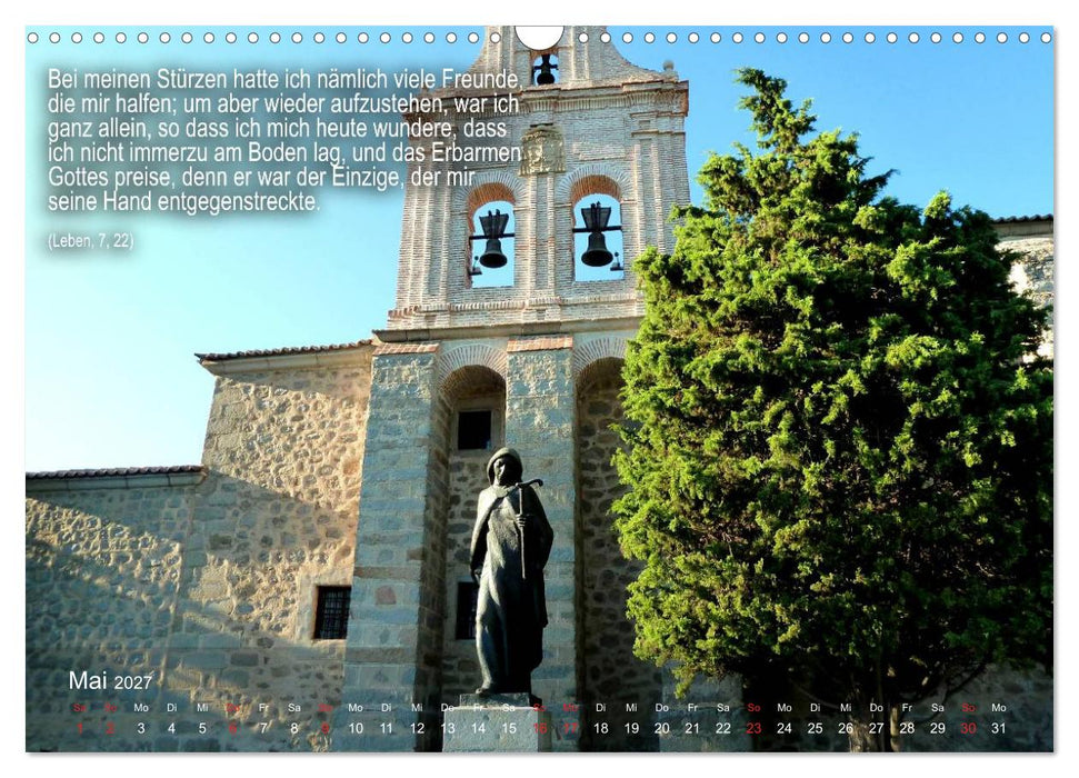 Auf den Spuren der Heilige Teresa von Avila (CALVENDO Wandkalender 2027)