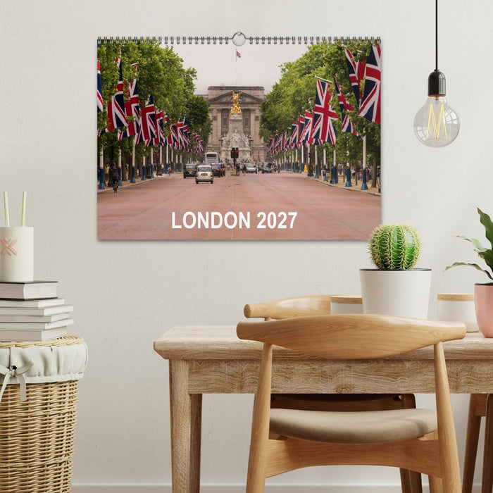 London 2027 (CALVENDO Monthly Calendar 2027)