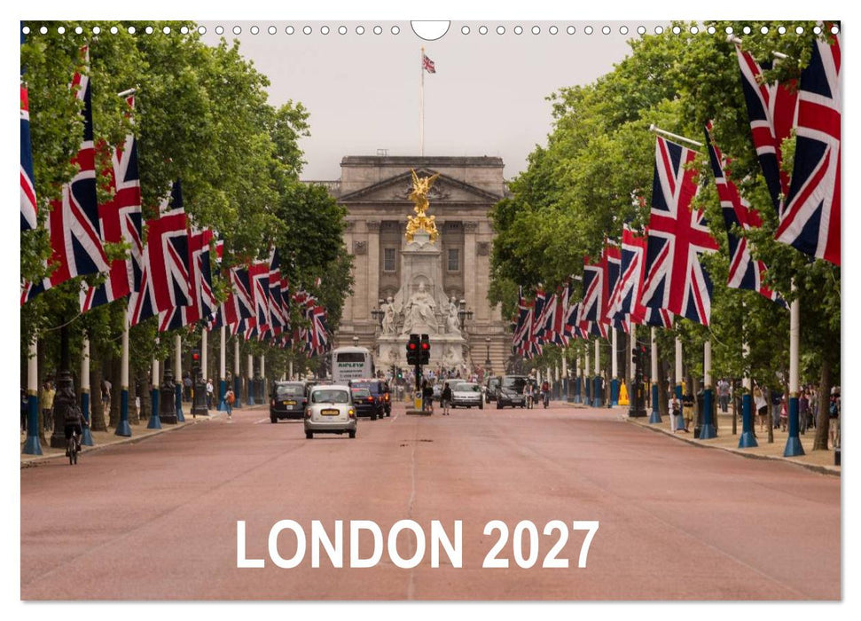 London 2027 (CALVENDO Monthly Calendar 2027)