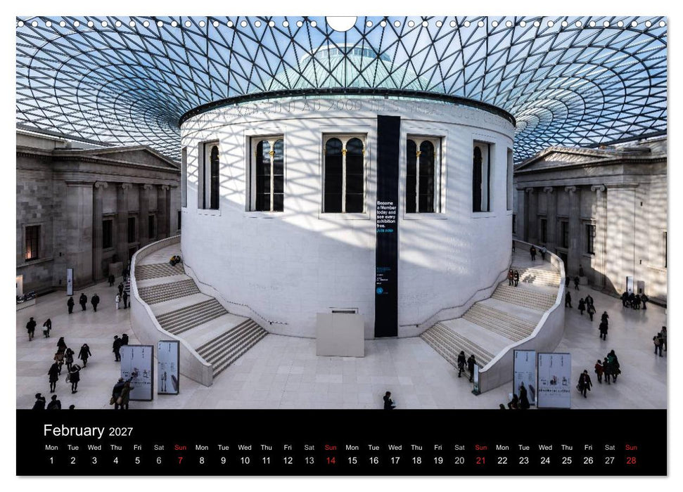 London 2027 (CALVENDO Monthly Calendar 2027)