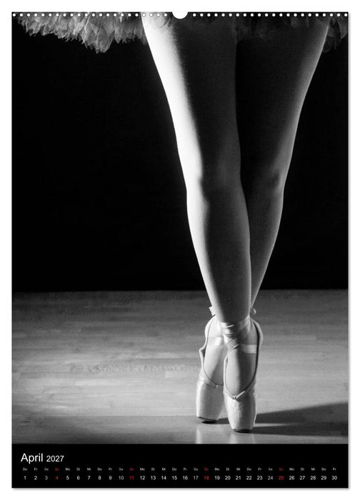 Ballett Schwarzweiss (CALVENDO Premium Wandkalender 2027)