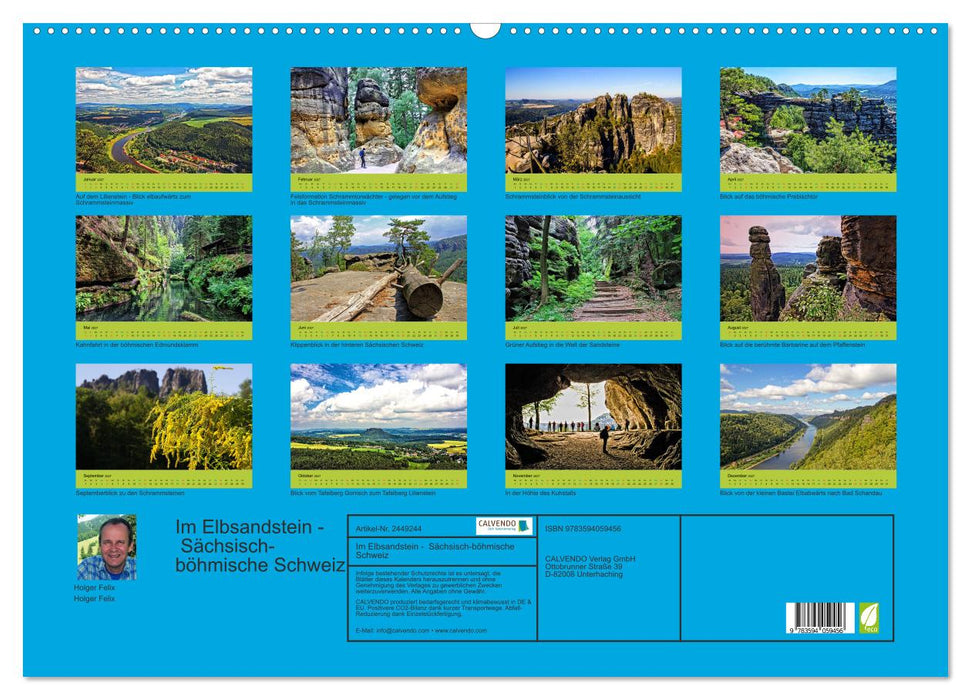 Im Elbsandstein - Sächsisch-böhmische Schweiz (CALVENDO Wandkalender 2027)