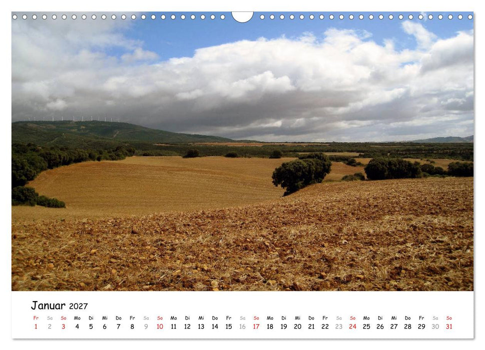 Jakobsweg - Camino Frances (CALVENDO Wandkalender 2027)
