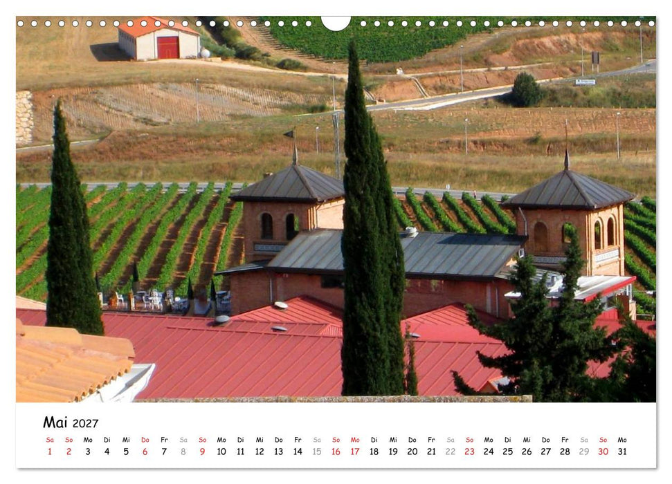 Jakobsweg - Camino Frances (CALVENDO Wandkalender 2027)