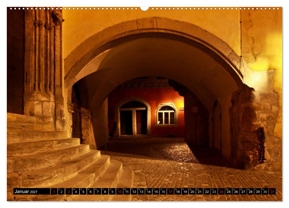Romantisches Regensburg (CALVENDO Wandkalender 2027)