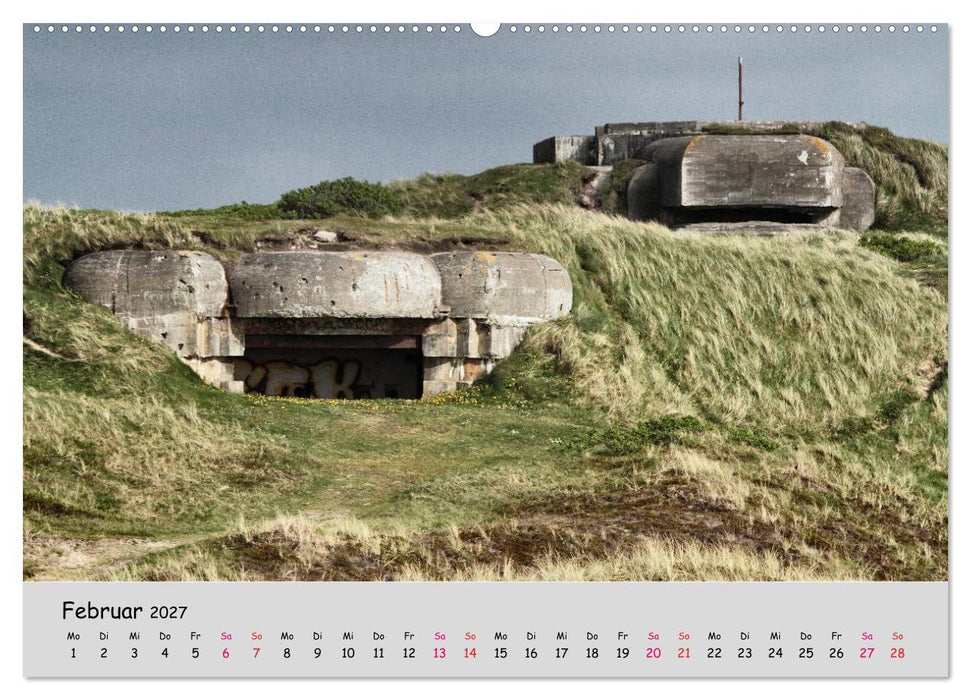 Bunker Zeitzeugen der Geschichte (CALVENDO Wandkalender 2027)