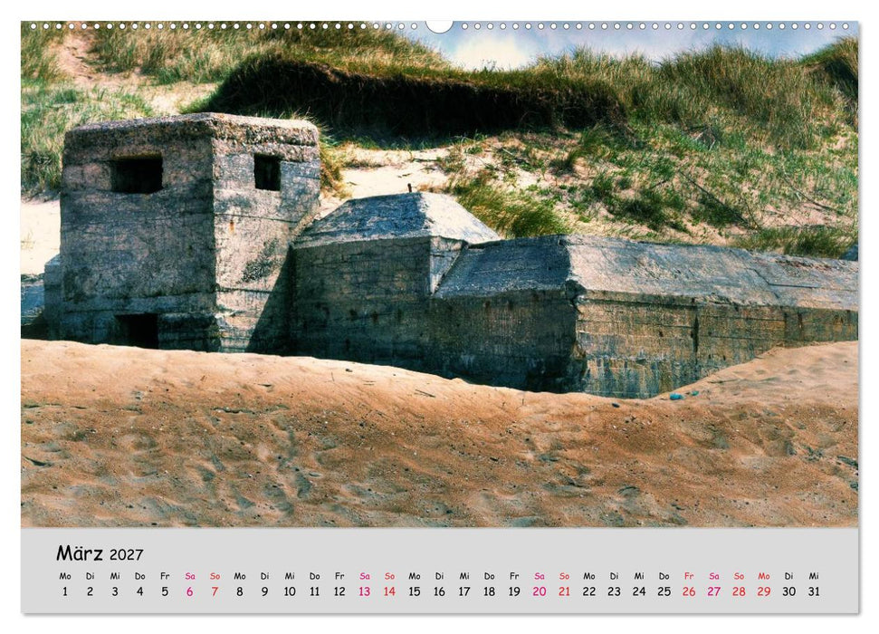 Bunker Zeitzeugen der Geschichte (CALVENDO Wandkalender 2027)