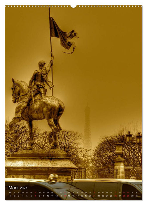 Paris - Die Schöne am Fluss (CALVENDO Premium Wandkalender 2027)