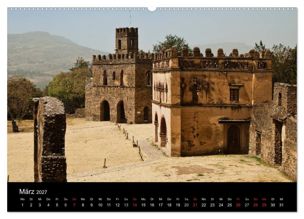 Äthiopien - kulturelle Höhepunkte im orthdoxen Norden (CALVENDO Wandkalender 2027)
