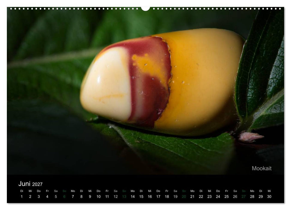 Edelsteine. Wunder der Natur (CALVENDO Wandkalender 2027)