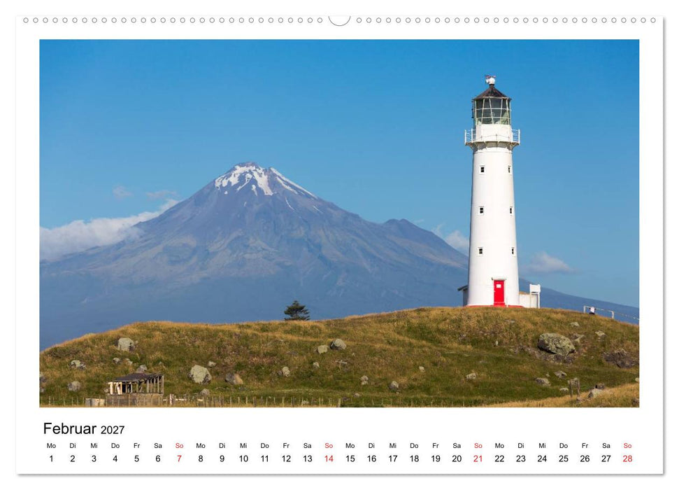 Neuseeland - ein Naturparadies (CALVENDO Wandkalender 2027)