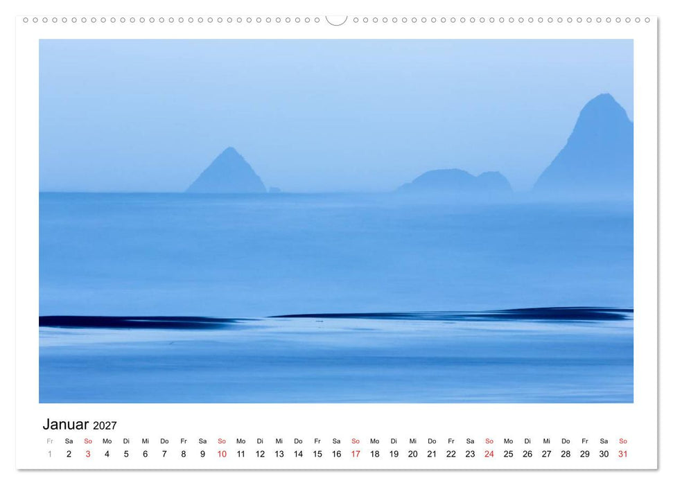 Neuseeland - ein Naturparadies (CALVENDO Premium Wandkalender 2027)