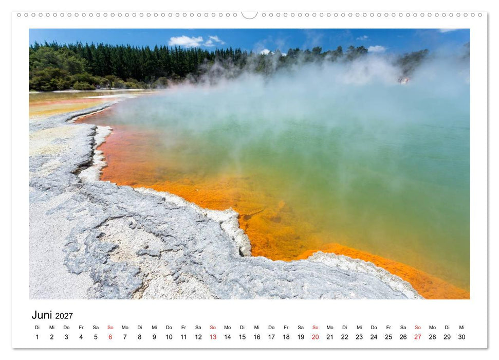 Neuseeland - ein Naturparadies (CALVENDO Premium Wandkalender 2027)