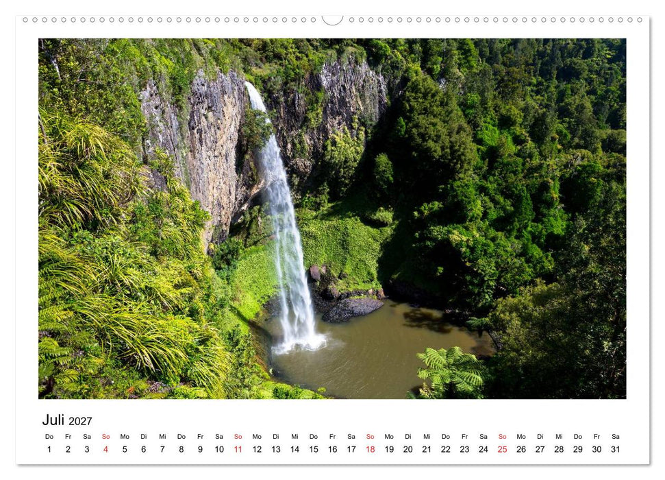 Neuseeland - ein Naturparadies (CALVENDO Premium Wandkalender 2027)