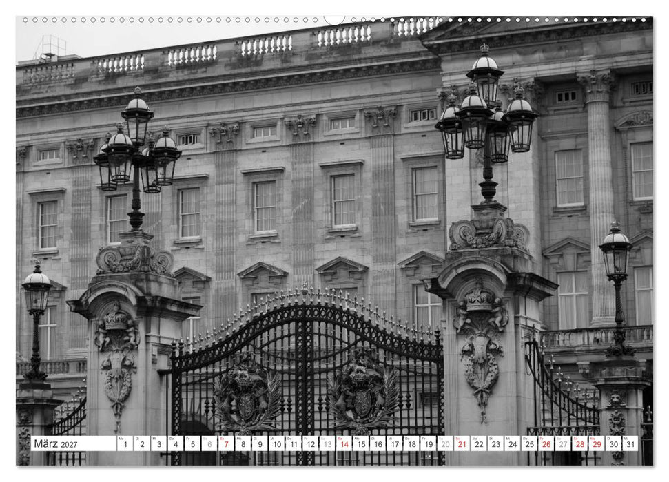 London Stadt an der Themse (CALVENDO Wandkalender 2027)