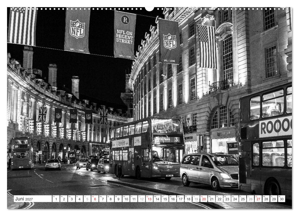 London Stadt an der Themse (CALVENDO Wandkalender 2027)
