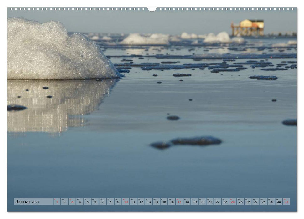 ST. PETER-ORDING PURistisch (CALVENDO Wandkalender 2027)
