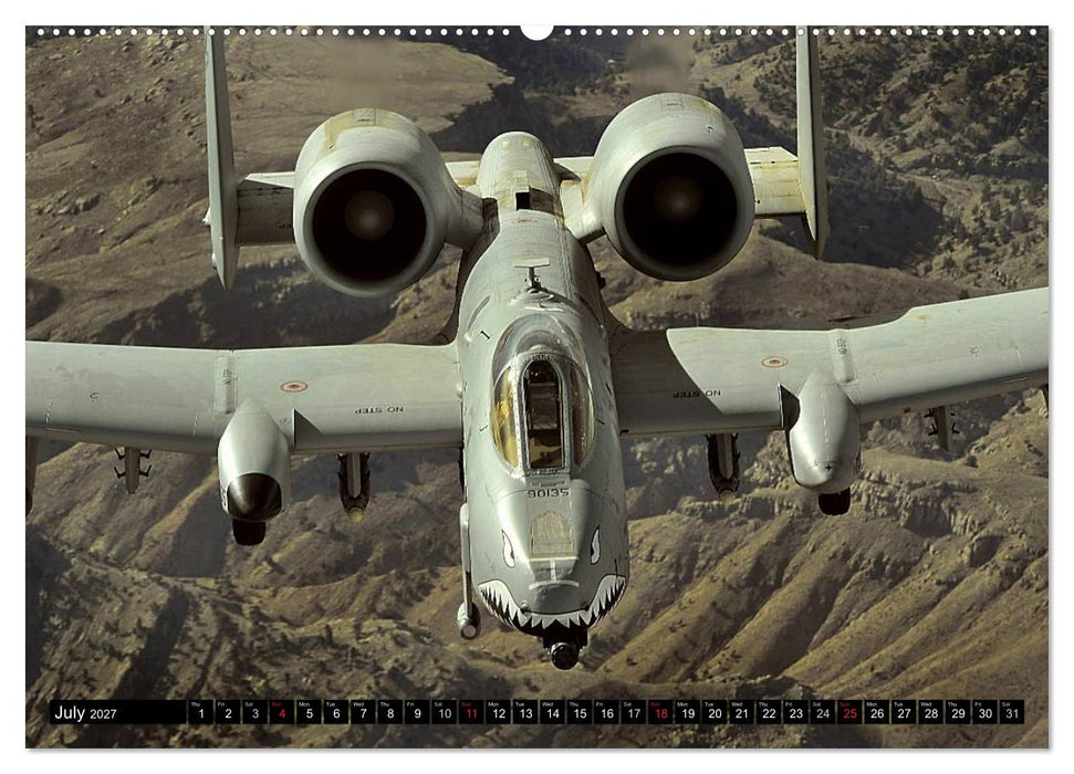 U.S. Aircraft - Fighting Jets (CALVENDO Premium-Calendar 2027)