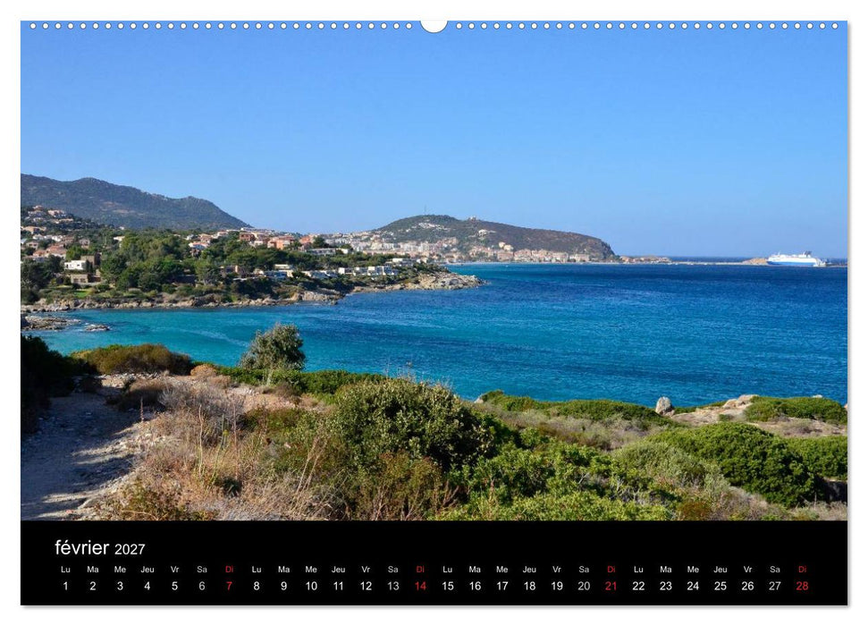 La Corse Ile de Beauté (CALVENDO Calendrier supérieur 2027)