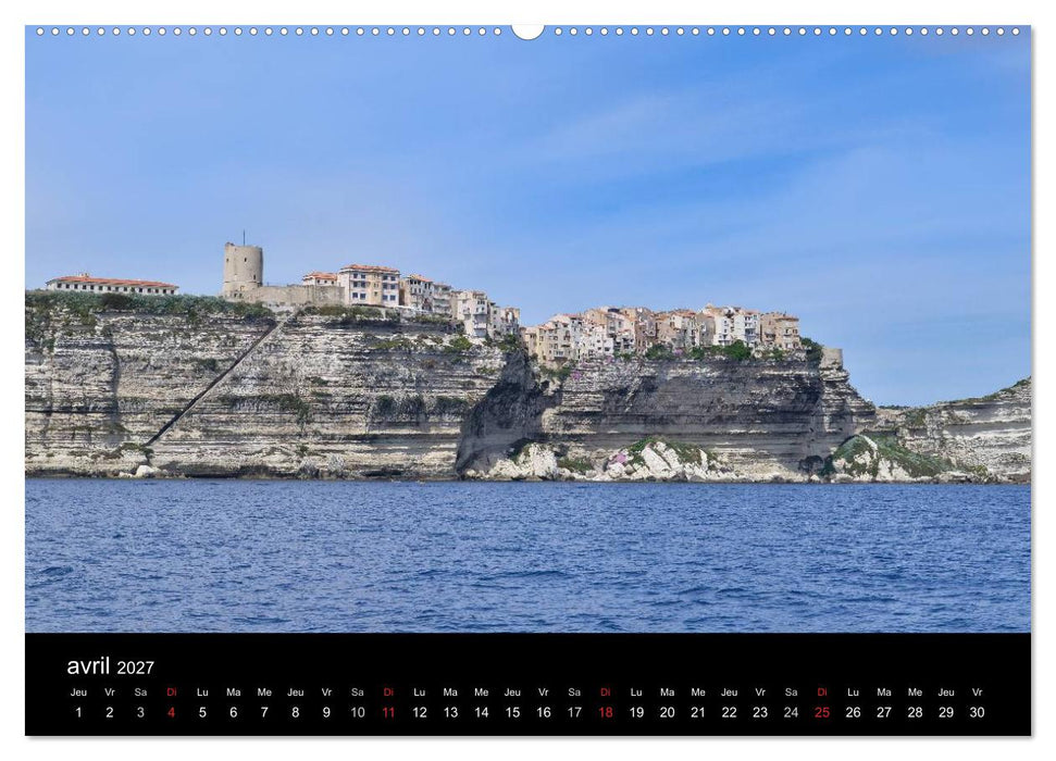 La Corse Ile de Beauté (CALVENDO Calendrier supérieur 2027)
