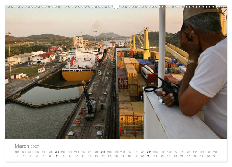 Fascination of Shipping On board around the world (CALVENDO Premium-Calendar 2027)